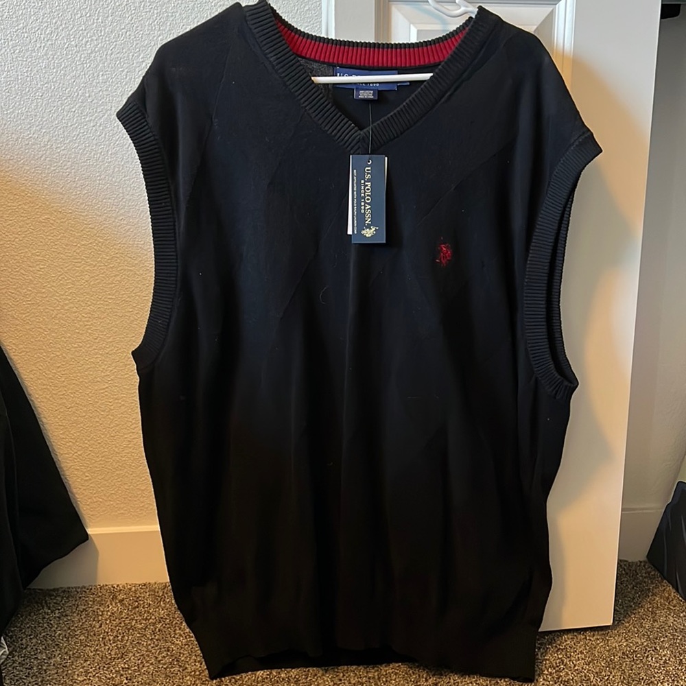 US polo sweater vest